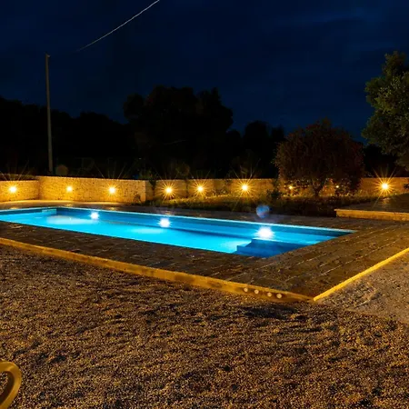 Panoramica Con Piscina Monte Mirto Landhaus *